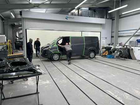 Commercial Van — Rowley Booth at Stanways Autobodies